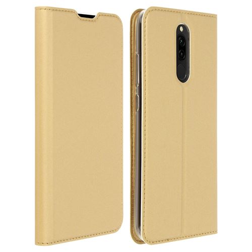 Etui pour Xiaomi Redmi 8 / 8A Porte-carte Support Vidéo Dux Ducis Or