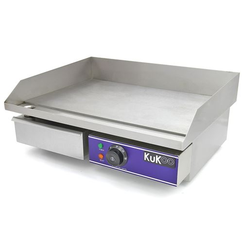 Kukoo Plancha Plaque De Cuisson Professionnelle En Acier Inoxydable De 50Cm - Image 5