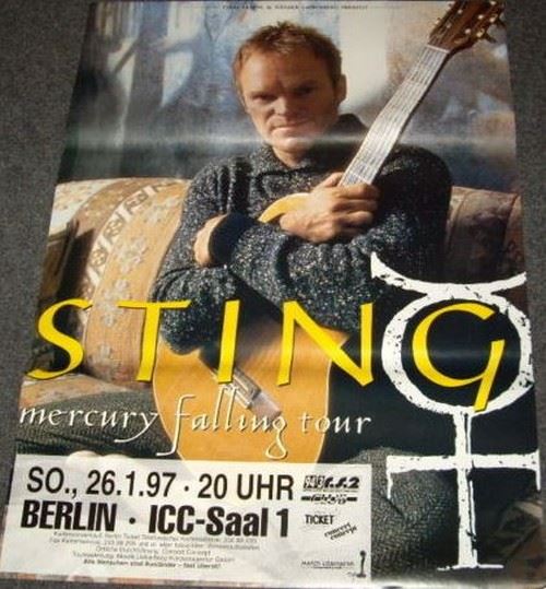Sting - 60x84 cm - AFFICHE / POSTER