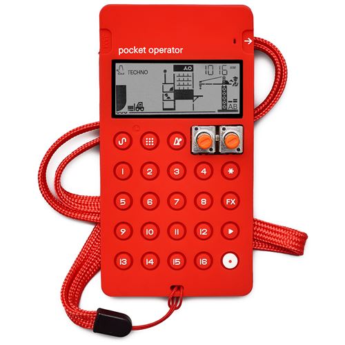 Teenage Engineering CA-X Red housse pour Pocket Operators