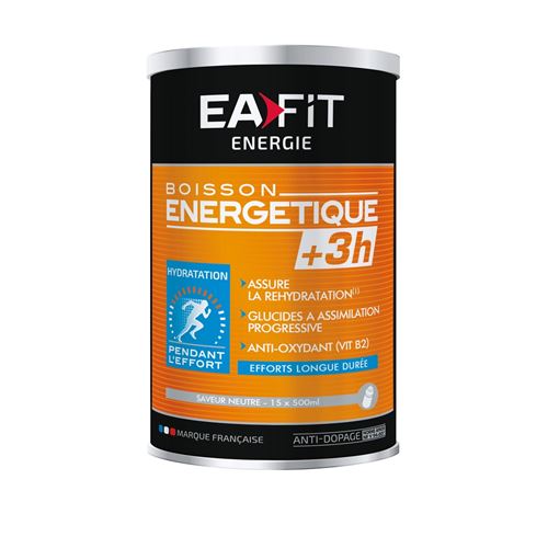 Boisson énergétique +3h neutre EA Fit