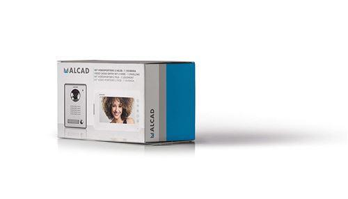 Interphonie acc/kit audio 4 fils avec gache encastre