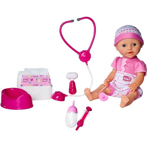 Universal - Poupée en plastique simulée, poupée à poche toxique, jouet de  bain pour bébé, 15 cm. - Poupées mannequins - Rue du Commerce