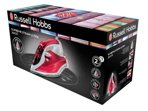 Russell Hobbs Fer vapeur 2600W rouge-blanc 23991-56