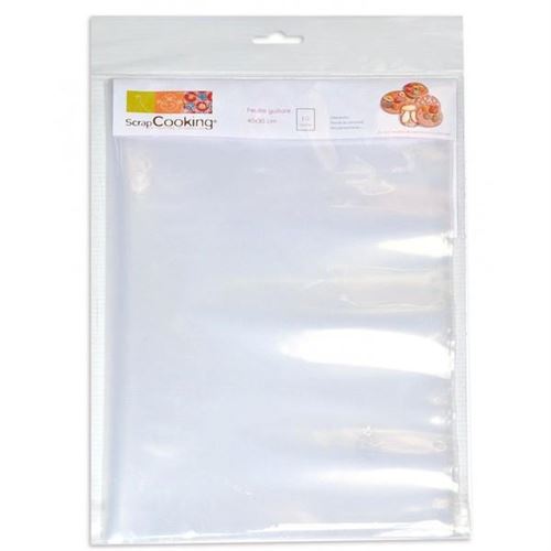 10 Feuilles Guitare pour pâtisserie - ScrapCooking