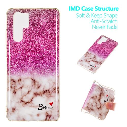 Coque en TPU impression sur marbre style D pour votre Huawei P30 Pro