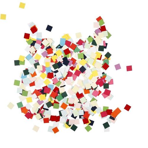 Creotime mosaïque en carton carré 10 x 10 mm
