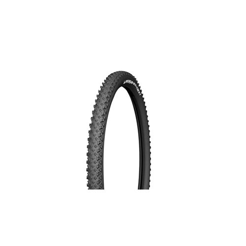 Pneu vtt 27.5x2.10 ts michelin wildrace'r tubeless ready noir (54-584)