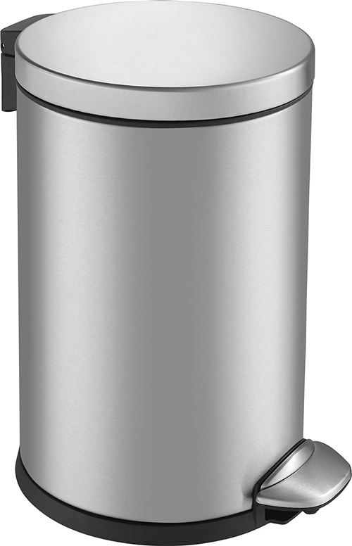 Poubelle luna step bin 3l inox mat, eko