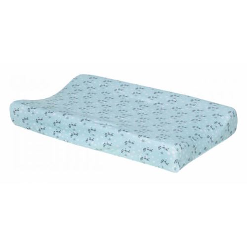 Housse de matelas à langer racoon mint - luma