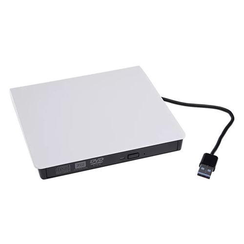 Slim USB 3.0 Externe Dvd Rw Graveur de Cd Lecteur Graveur Lecteur Lecteur Pour PC Portable Wenaxibe014