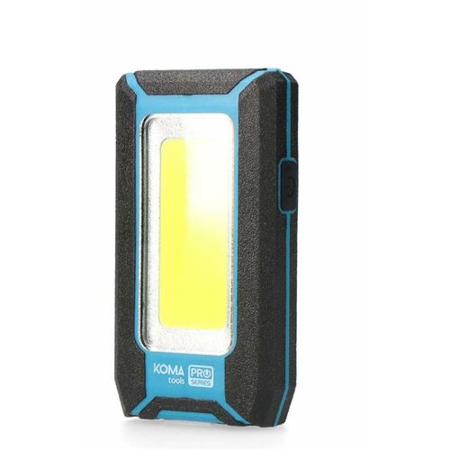 Lampe torche LED avec crochet et aimant COB 500 lumens