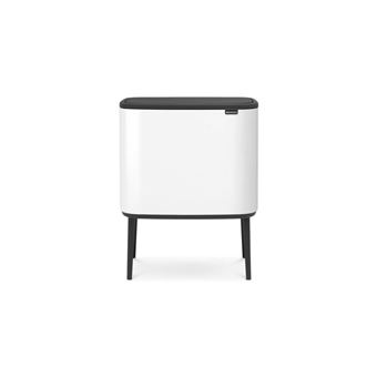 BRABANTI TOUCH BIN, 11+23L WH***********