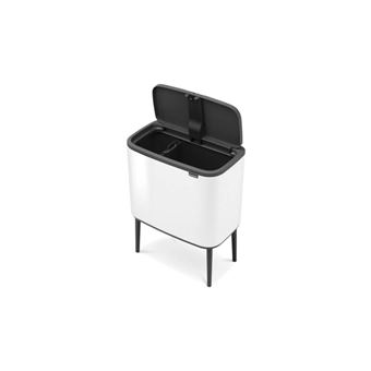 BRABANTI TOUCH BIN, 11+23L WH***********