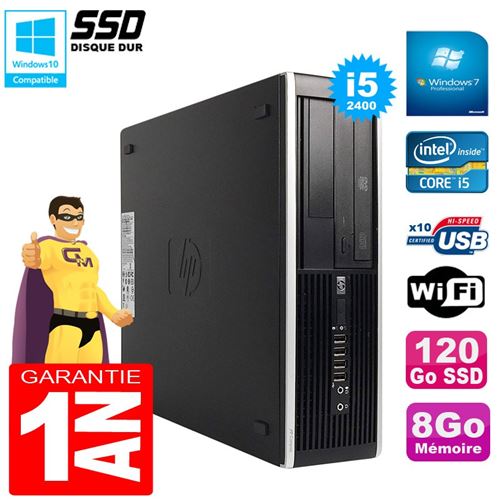 Acheter Pc hp compaq pro 6300 sff i5-2400 ram 8go disque 120go ssd graveur dvd wifi w7 État correct - 219,00 € Pc hp compaq pro 6300 sff i5-2400 ram 8go disque 120go ssd graveur dvd wifi w7 État correct - Hewlett-Packard reconditionné disponible sur Fnac