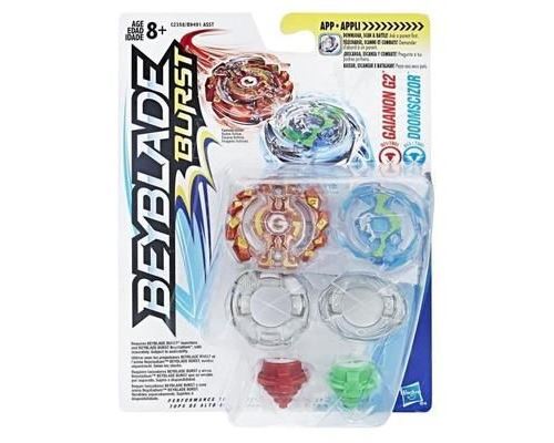 BeyBlade Burst - Pack double - Gaianon G2 et Doomscizor