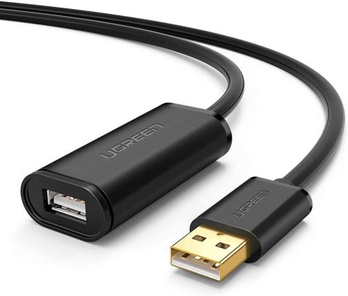 Rallonge USB Câble Extension USB 2.0 Mâle vers Femelle avec Amplificateur, 5m