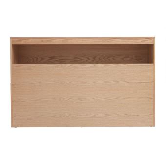 Tete De Lit Avec Rangements Bois Clair 160 Cm Hypnos Achat