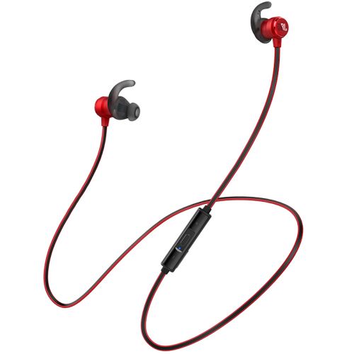 JBL T280Bt Casque Sans Fil Bluetooth Sport Écouteurs Contrôle En Ligne avec Microphone Rouge