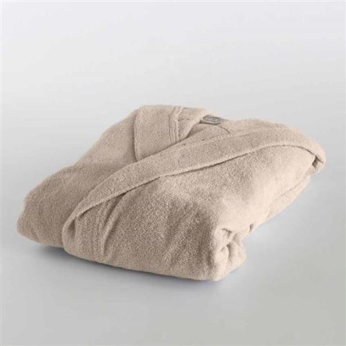 Peignoir Svad Dondi Ti Amo Unisexe 100% Coton, Taille: L, Couleur: Beige