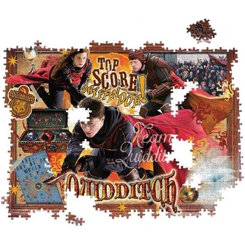 Puzzle 250 pièces - La passion du Quidditch / Harry Potter