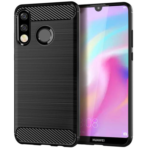 Etui Coque de protection durable souple pour Huawei P30 Lite - Noir
