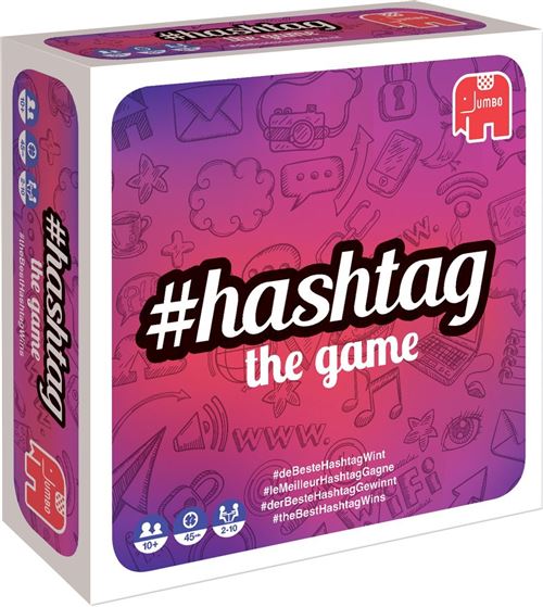 Jumbo jeu de plateau Hashtag Le Jeu