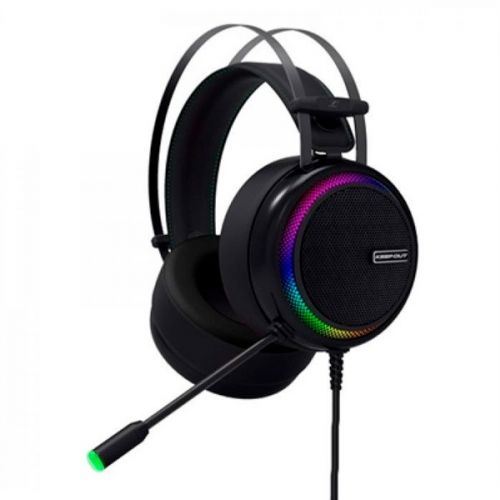 Casques avec Micro Gaming KEEP OUT HXPRO Noir
