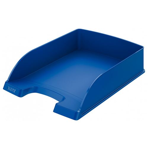 Leitz leitz corbeille &agrave; courrier plus standard, a4, bleu noir