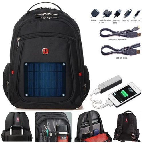 Sac a dos avec chargeur solaire best sale