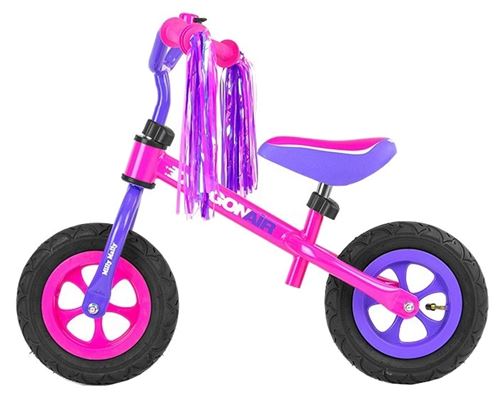 Milly Mally loopfiets Dragon Air 10 pouces Junior Rose/Violet