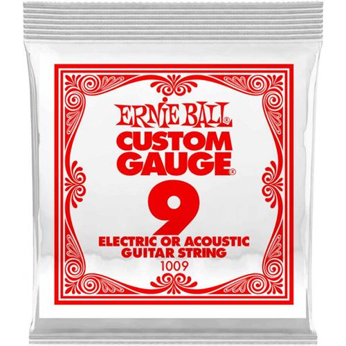 Ernie Ball Slinky 1009 Corde Acoustique ou Electrique .009