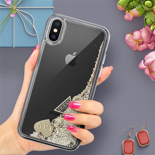 coque paillette iphone xs max