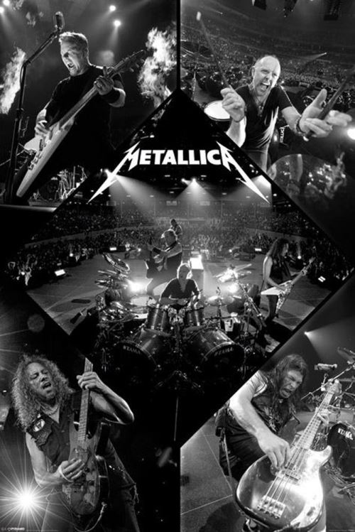 Closeup Poster Metallica Live 91,5 Cm X 61 Cm