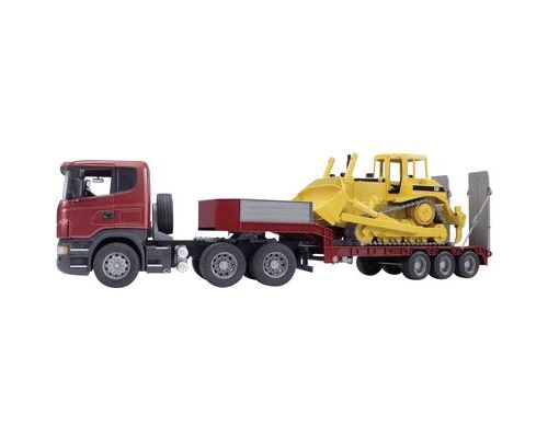 Camion scania r avec porte-engins