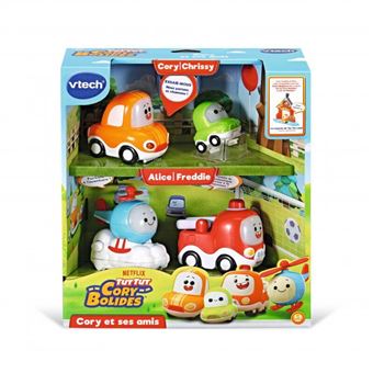 Pack de 4 véhicules Vtech Tut Tut Cory Bolides