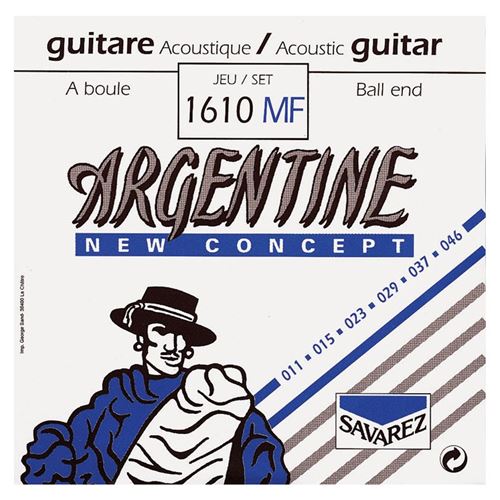 JEU DE CORDES GUITARE ARGENTINE 1610 MF