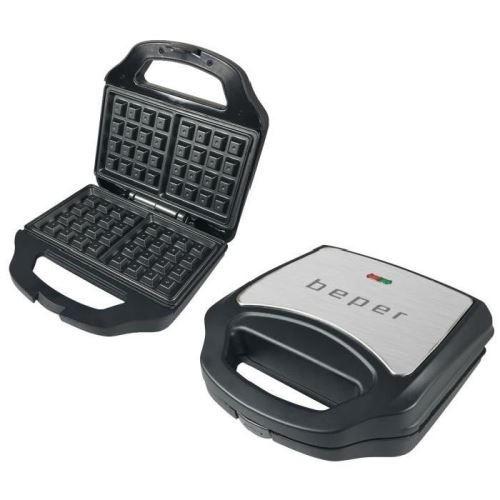 Beper bt.601 gaufrier - noir acier