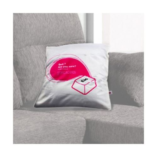 Housse de coussin touche d'ordinateur - Taie d'oreiller Couleur - Rouge