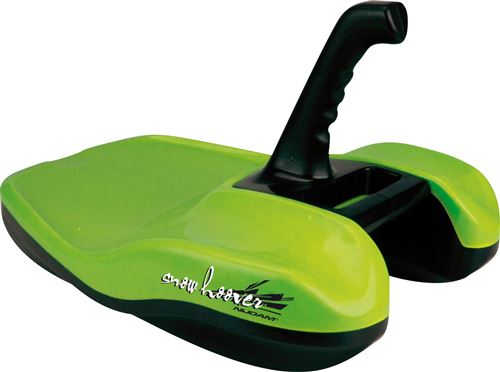 Nijdam Sledge neige Hoover avec poignée 54 cm vert