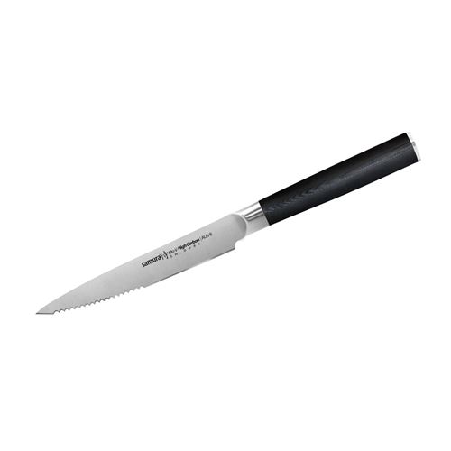 Couteau à steak Samura MO-V en acier inoxydable japonais de qualité supérieure SAMURA Noir