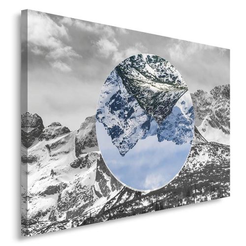 Tableau Toile Image murale décorative Canevas Paysage montagnard
