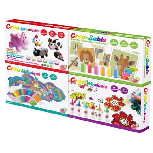 Aloya Set 4 Activités Loisirs Créatifs - 7001