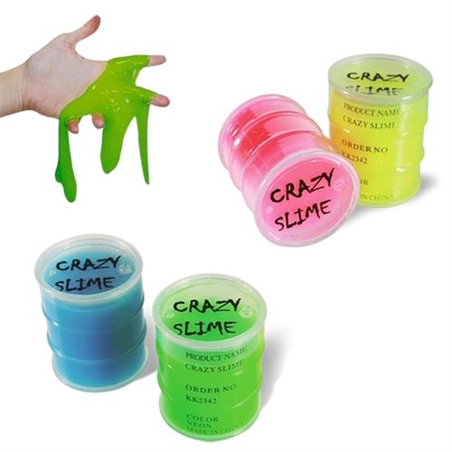 Slime Fluo en pot de pâte Gluant Jeux enfant