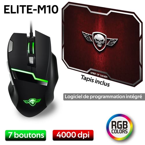SPIRIT OF GAMER ELITE-M10 - RGB