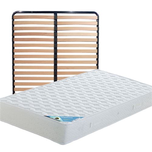 Maldives - Pack Matelas + Lattes 160x200