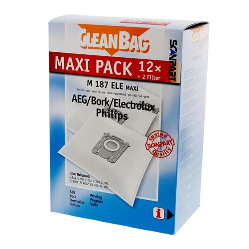 Scanpart Microfleece + Sac à poussière Phi / ele Universal Maxi