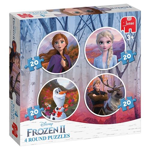 Jumbo puzzle Disney congelé 2 20 pièces 4 pièces