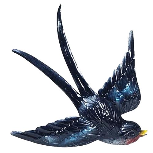 Hirondelle déco murale 29 cm