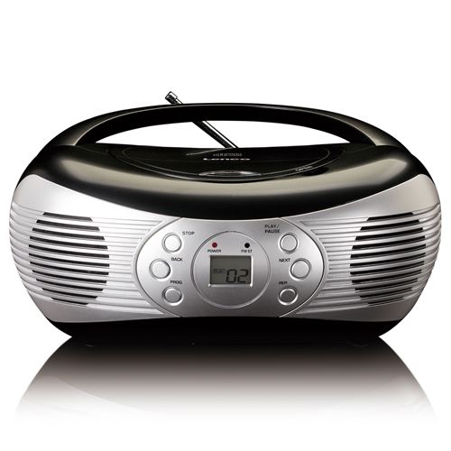 Lenco SCD-12 Portable Radio/CD player - Noir